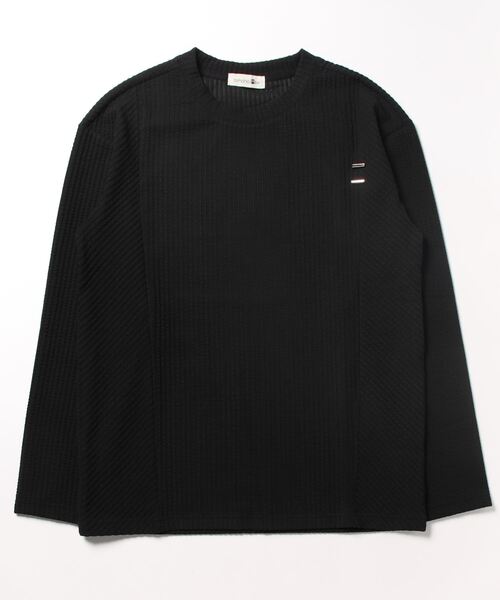 aimoha（アイモハ）の「aimoha men ビッグシルエットカットソー（ニット/セーター・メンズ・ブラック/ネイビー/グリーン/ベージュ・LARGE/XXX-LARGE/XX-LARGE/MEDIUM/X-LARGE）」の21枚目の写真