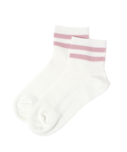 repipi armario（レピピ アルマリオ）の「ホソリブラインソックス（ソックス/靴下・キッズ・ベージュ/グレー/ブラック/ブルー/カーキ/ホワイト/エメラルド/グレー系その他/グリーン/ピンク・FREE）」の10枚目の写真