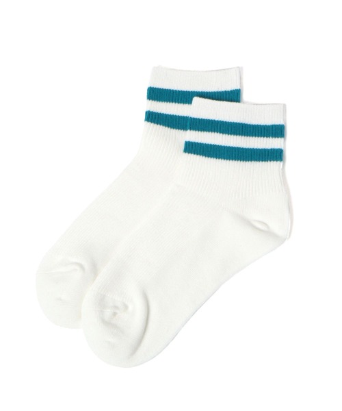 repipi armario（レピピ アルマリオ）の「ホソリブラインソックス（ソックス/靴下・キッズ・ベージュ/グレー/ブラック/ブルー/カーキ/ホワイト/エメラルド/グレー系その他/グリーン/ピンク・FREE）」の8枚目の写真