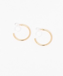 細フープノンホールピアス[20mm] / 981884