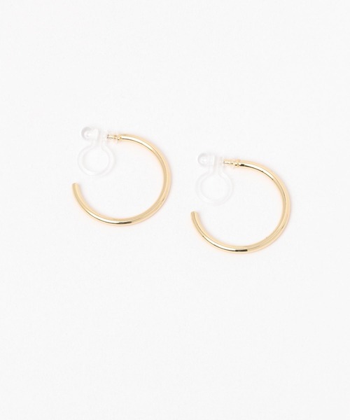 LAKOLE（ラコレ）の「細フープノンホールピアス[20mm] / 981884（イヤリング・レディース・その他2/その他1・FREE）」の2枚目の写真