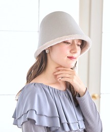 tocco closet（トッコ　クローゼット）の「ファーウールバケットハット（ハット）」