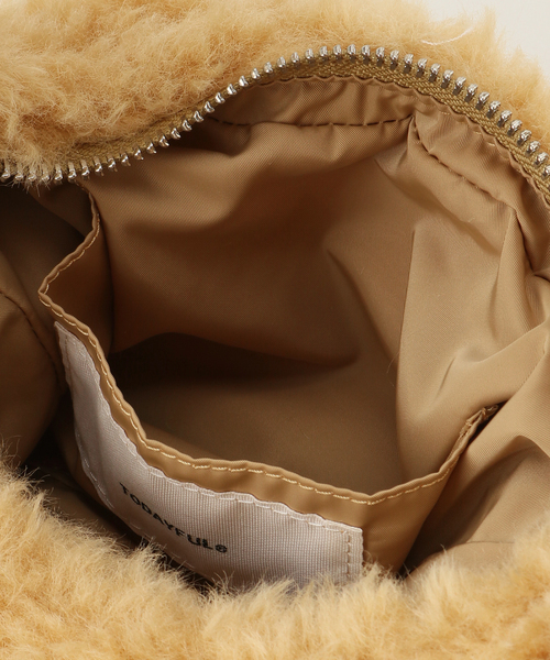 TODAYFUL（トゥデイフル）の「【TODAYFUL / トゥデイフル】Oval Boa Bag（ハンドバッグ・レディース・ブラック・FREE）」の8枚目の写真