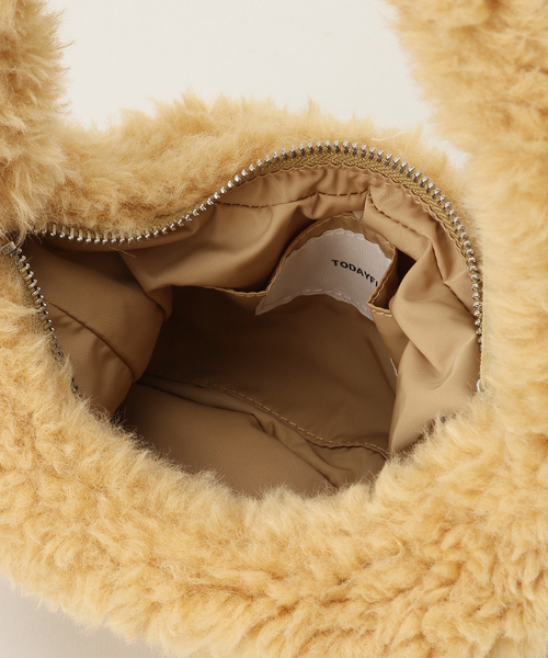 TODAYFUL（トゥデイフル）の「【TODAYFUL / トゥデイフル】Oval Boa Bag（ハンドバッグ・レディース・ブラック・FREE）」の14枚目の写真