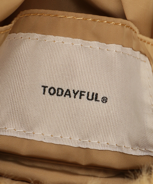 TODAYFUL（トゥデイフル）の「【TODAYFUL / トゥデイフル】Oval Boa Bag（ハンドバッグ・レディース・ブラック・FREE）」の5枚目の写真