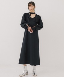 PUBLIC TOKYO | ダイヤネックサックワンピース(ワンピース)