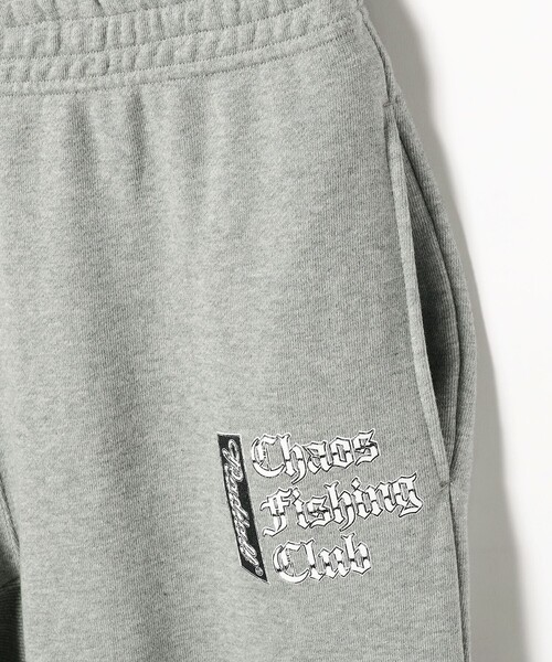Chaos Fishing Club スウェットパンツ L グレー 【古着】【中古】【送料無料】 BEAMS T（ビームスティー）の「Chaos Fishing Club × Radiall / Chrome