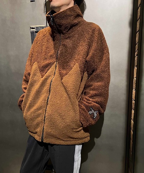 roarguns(ロアーガンズ)の「ECOPEL FUR REV BZ CR(ブルゾン・メンズ・ブラウン系その他/ブラック系その他・1/2/3)」の6枚目の写真