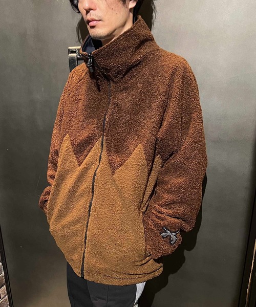 roarguns(ロアーガンズ)の「ECOPEL FUR REV BZ CR(ブルゾン・メンズ・ブラウン系その他/ブラック系その他・1/2/3)」の8枚目の写真
