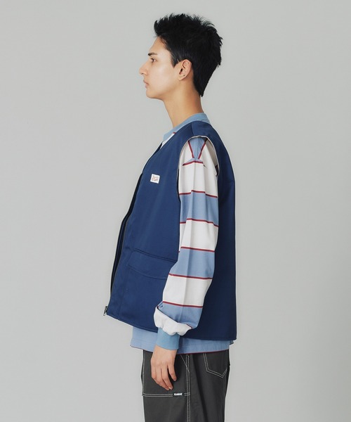 XLARGE（エクストララージ）の「PATCHED WORK VEST（ベスト）」 - WEAR