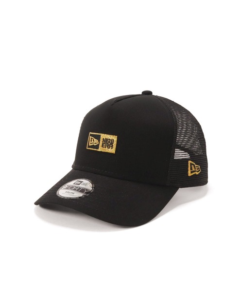 NEW ERA（ニューエラ）の「ニューエラキッズ メッシュキャップ 9FORTYA-Frame ボックスロゴ（キャップ・キッズ・ストーン/ブラック/ブラック系・52-56cm）」の14枚目の写真