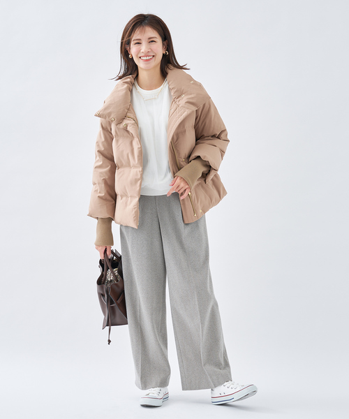 abahouse mavie（アバハウスマヴィ）の「チュールニットプルオーバー（ニット/セーター・レディース・ホワイト/レモンイエロー/ブラック・フリー）」の7枚目の写真