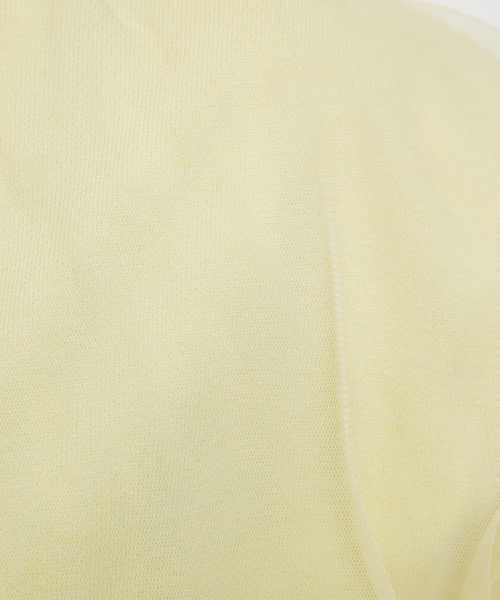 abahouse mavie（アバハウスマヴィ）の「チュールニットプルオーバー（ニット/セーター・レディース・ホワイト/レモンイエロー/ブラック・フリー）」の14枚目の写真