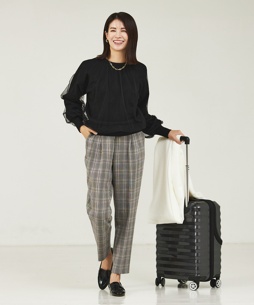 abahouse mavie（アバハウスマヴィ）の「チュールニットプルオーバー（ニット/セーター・レディース・ホワイト/レモンイエロー/ブラック・フリー）」の21枚目の写真