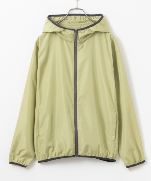NAVY（ネイビー）の「NAVY 撥水 軽量 パーカー（その他アウター・レディース・ライトグリーン/ベージュ/ネイビー/グレー・L/M/XL/S）」の11枚目の写真
