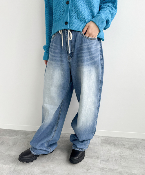 JOINT WORKS(ジョイントワークス)の「STRING DENIM パンツ(デニムパンツ・レディース・ブルー系その他・MEDIUM)」の22枚目の写真