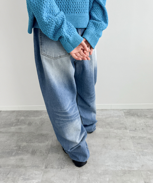 JOINT WORKS(ジョイントワークス)の「STRING DENIM パンツ(デニムパンツ・レディース・ブルー系その他・MEDIUM)」の21枚目の写真