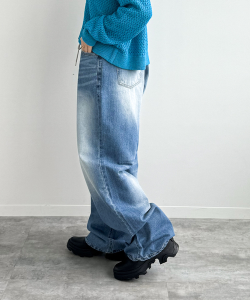 JOINT WORKS(ジョイントワークス)の「STRING DENIM パンツ(デニムパンツ・レディース・ブルー系その他・MEDIUM)」の20枚目の写真
