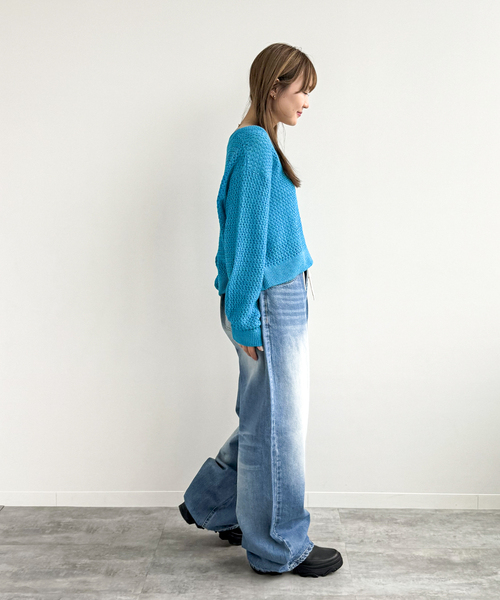 JOINT WORKS(ジョイントワークス)の「STRING DENIM パンツ(デニムパンツ・レディース・ブルー系その他・MEDIUM)」の18枚目の写真