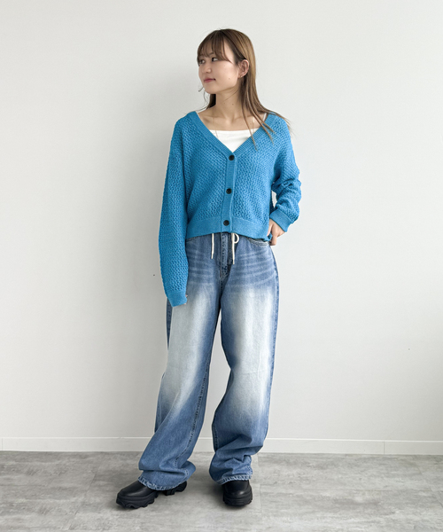 JOINT WORKS(ジョイントワークス)の「STRING DENIM パンツ(デニムパンツ・レディース・ブルー系その他・MEDIUM)」の17枚目の写真