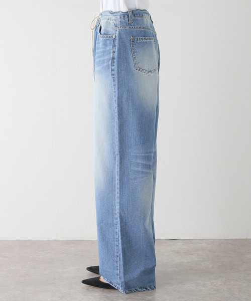 JOINT WORKS(ジョイントワークス)の「STRING DENIM パンツ(デニムパンツ・レディース・ブルー系その他・MEDIUM)」の14枚目の写真