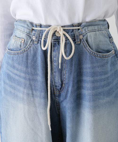 JOINT WORKS(ジョイントワークス)の「STRING DENIM パンツ(デニムパンツ・レディース・ブルー系その他・MEDIUM)」の12枚目の写真