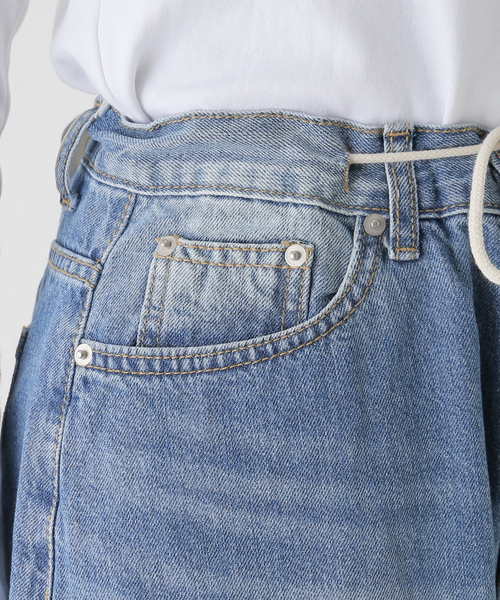 JOINT WORKS(ジョイントワークス)の「STRING DENIM パンツ(デニムパンツ・レディース・ブルー系その他・MEDIUM)」の7枚目の写真