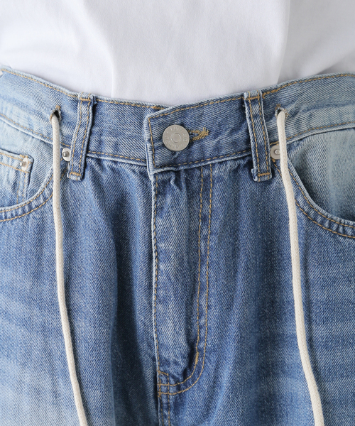 JOINT WORKS(ジョイントワークス)の「STRING DENIM パンツ(デニムパンツ・レディース・ブルー系その他・MEDIUM)」の6枚目の写真
