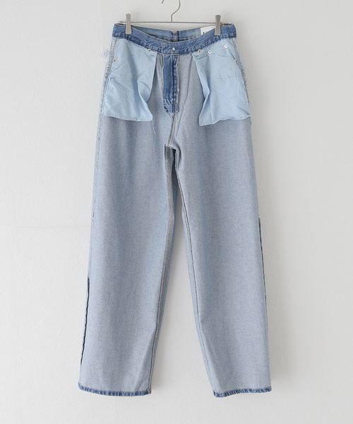 JOINT WORKS(ジョイントワークス)の「STRING DENIM パンツ(デニムパンツ・レディース・ブルー系その他・MEDIUM)」の3枚目の写真