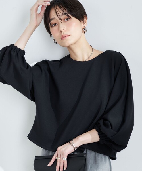 セール】ウォッシャブルダンボールボリュームスリーブプルオーバー