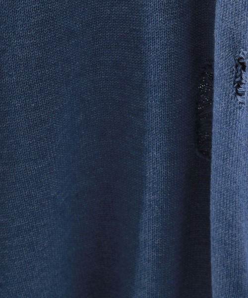 PAGEBOY(ページボーイ)の「レースUPユルダメージニット(ニット/セーター・レディース・ブラック/グレー/ブルー・FREE)」の13枚目の写真