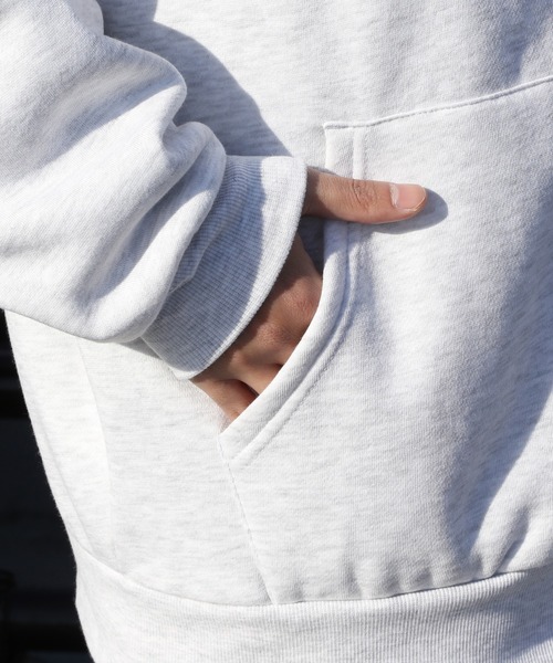 ８(eight)（エイト）の「グラフィック裏起毛ZIPパーカー（パーカー・メンズ・ブラック/アッシュグレー・LARGE/MEDIUM）」の21枚目の写真