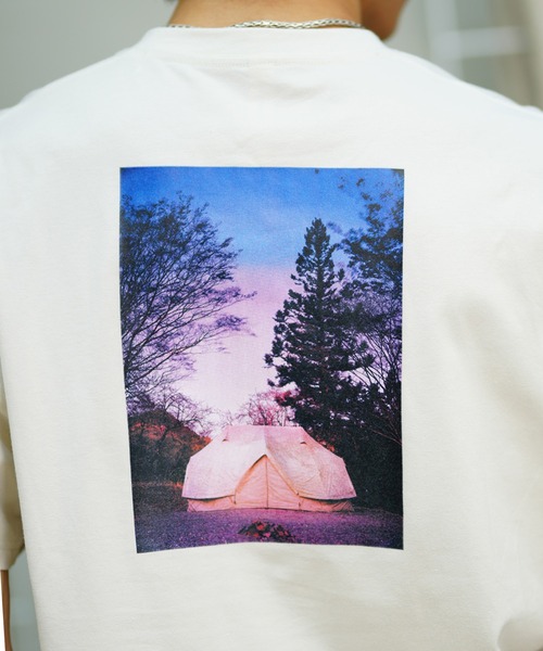 KEEN(キーン)の「KEEN/キーン Tシャツ 半袖 フォトプリント 吸水速乾 抗菌 1029306/1029307(Tシャツ/カットソー・メンズ・ネイビー/アイボリー・XL/M/L)」の19枚目の写真