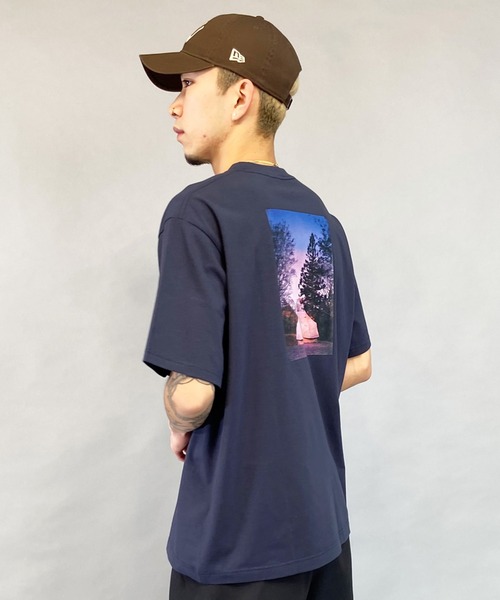KEEN(キーン)の「KEEN/キーン Tシャツ 半袖 フォトプリント 吸水速乾 抗菌 1029306/1029307(Tシャツ/カットソー・メンズ・ネイビー/アイボリー・XL/M/L)」の9枚目の写真