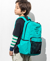 WASK | ロゴ刺しゅうメッシュポケットリュック(バックパック/リュック)