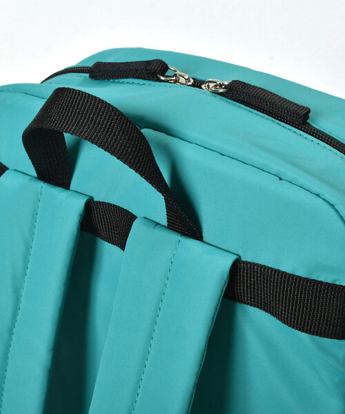 WASK（ワスク）の「ロゴ刺しゅうメッシュポケットリュック（バックパック/リュック・キッズ・グリーン/ブラック・L/M）」の13枚目の写真