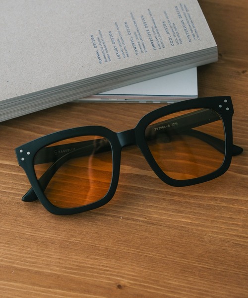 RAGEBLUE（レイジブルー）の「カラーレンズサングラス（サングラス・メンズ・ホワイト/その他1/オフホワイト/その他4・FREE）」の4枚目の写真