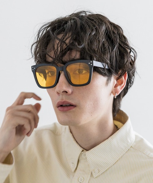 RAGEBLUE（レイジブルー）の「カラーレンズサングラス（サングラス・メンズ・ホワイト/その他1/オフホワイト/その他4・FREE）」の18枚目の写真