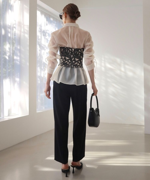 セール】レースビスチェセットブラウス（シャツ/ブラウス）｜EIMY