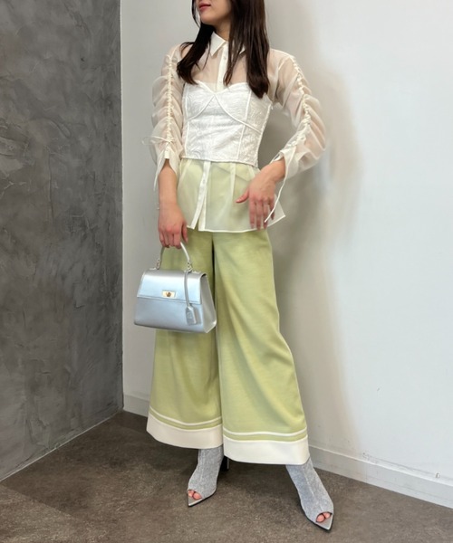 セール】レースビスチェセットブラウス（シャツ/ブラウス）｜EIMY