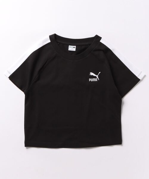 PUMA(プーマ)の「PUMA プーマ ウィメンズ PLAY.LOUD. アイコニック T7 スリム 半袖 Tシャツ(Tシャツ/カットソー・レディース・ホワイト/ブラック・X-LARGE/SMALL/LARGE/MEDIUM)」の14枚目の写真