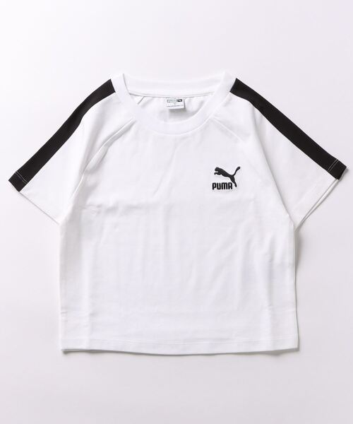 PUMA(プーマ)の「PUMA プーマ ウィメンズ PLAY.LOUD. アイコニック T7 スリム 半袖 Tシャツ(Tシャツ/カットソー・レディース・ホワイト/ブラック・X-LARGE/SMALL/LARGE/MEDIUM)」の15枚目の写真