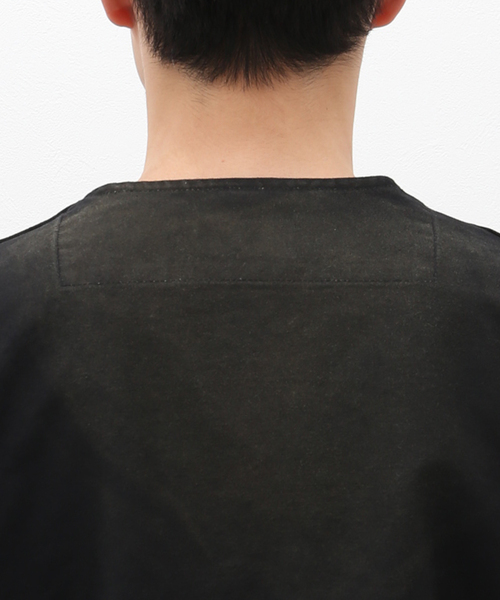 JOURNAL STANDARD J.S HOMESTEAD(ジャーナルスタンダードホームステッド)の「【J.S.Homestead】Crazy-Pattern Utility Vest(ベスト・メンズ・ブラック・FREE)」の12枚目の写真