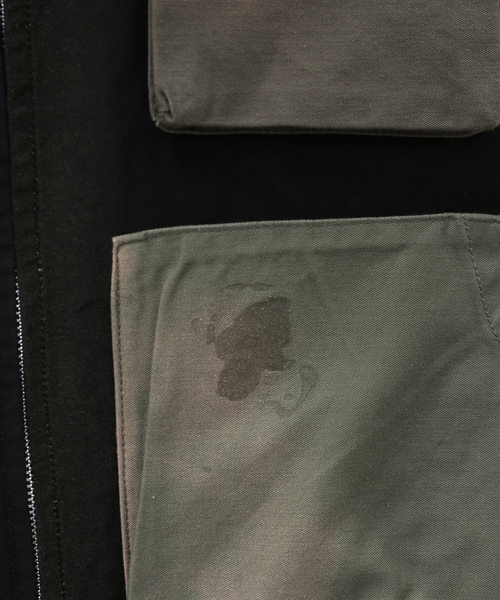 JOURNAL STANDARD J.S HOMESTEAD(ジャーナルスタンダードホームステッド)の「【J.S.Homestead】Crazy-Pattern Utility Vest(ベスト・メンズ・ブラック・FREE)」の6枚目の写真