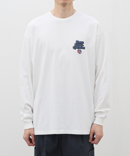 PARIS SAINT-GERMAIN(パリサンジェルマン)の「【Paris Saint-Germain】カートゥーンロゴ プリント ロングスリーブTシャツ(Tシャツ/カットソー・メンズ・ブラック/ホワイト・MEDIUM/X-LARGE)」の11枚目の写真
