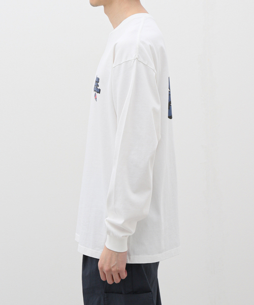 PARIS SAINT-GERMAIN(パリサンジェルマン)の「【Paris Saint-Germain】カートゥーンロゴ プリント ロングスリーブTシャツ(Tシャツ/カットソー・メンズ・ブラック/ホワイト・MEDIUM/X-LARGE)」の14枚目の写真