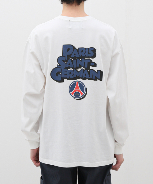 PARIS SAINT-GERMAIN(パリサンジェルマン)の「【Paris Saint-Germain】カートゥーンロゴ プリント ロングスリーブTシャツ(Tシャツ/カットソー・メンズ・ブラック/ホワイト・MEDIUM/X-LARGE)」の15枚目の写真