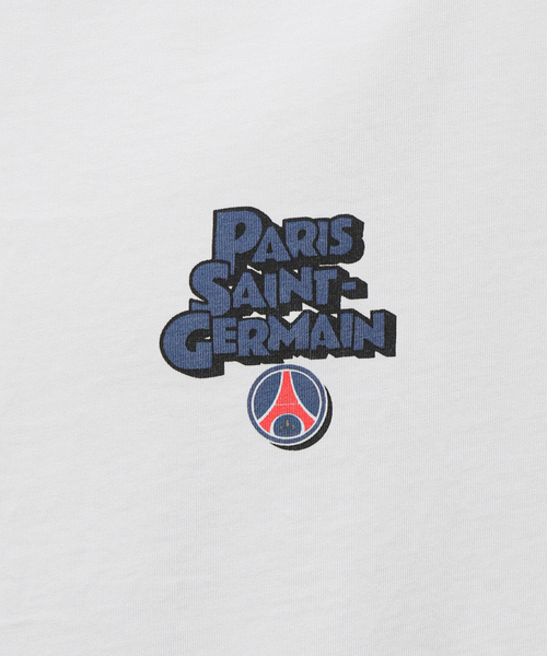 PARIS SAINT-GERMAIN(パリサンジェルマン)の「【Paris Saint-Germain】カートゥーンロゴ プリント ロングスリーブTシャツ(Tシャツ/カットソー・メンズ・ブラック/ホワイト・MEDIUM/X-LARGE)」の19枚目の写真