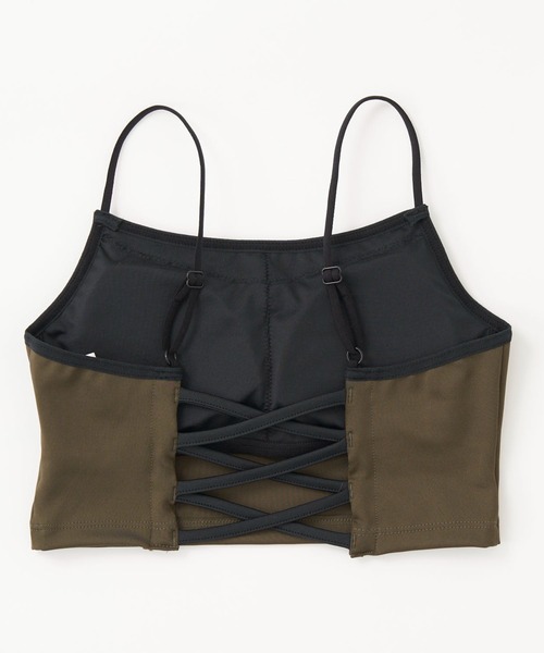 repipi armario（レピピ アルマリオ）の「【repipi armario/レピピアルマリオ】キッズキャミブラ短丈Tシャツセット（Tシャツ/カットソー・キッズ・ブラック/ホワイト・160/150/140/170）」の9枚目の写真