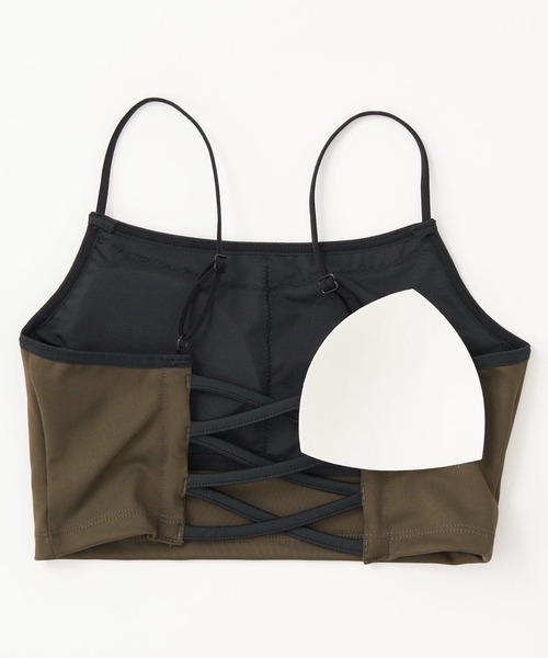 repipi armario（レピピ アルマリオ）の「【repipi armario/レピピアルマリオ】キッズキャミブラ短丈Tシャツセット（Tシャツ/カットソー・キッズ・ブラック/ホワイト・160/150/140/170）」の10枚目の写真